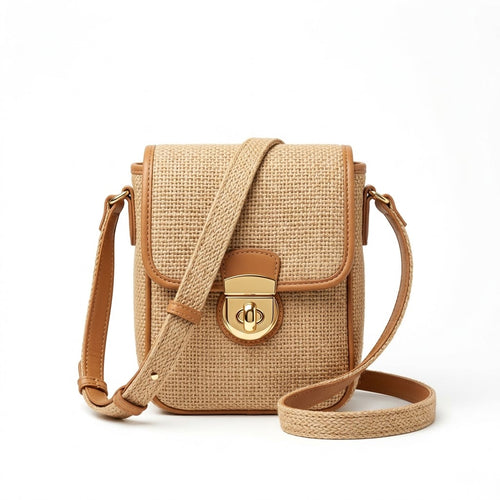 Paws & Crafts Luxe Jute Crossbody Sling