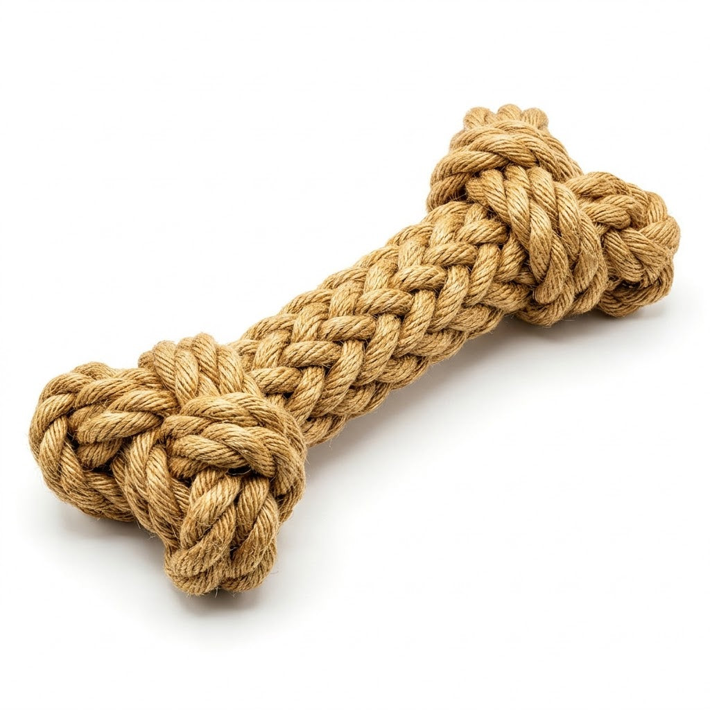 Paws & Crafts Eco-Tug Premium Jute Dog Toy